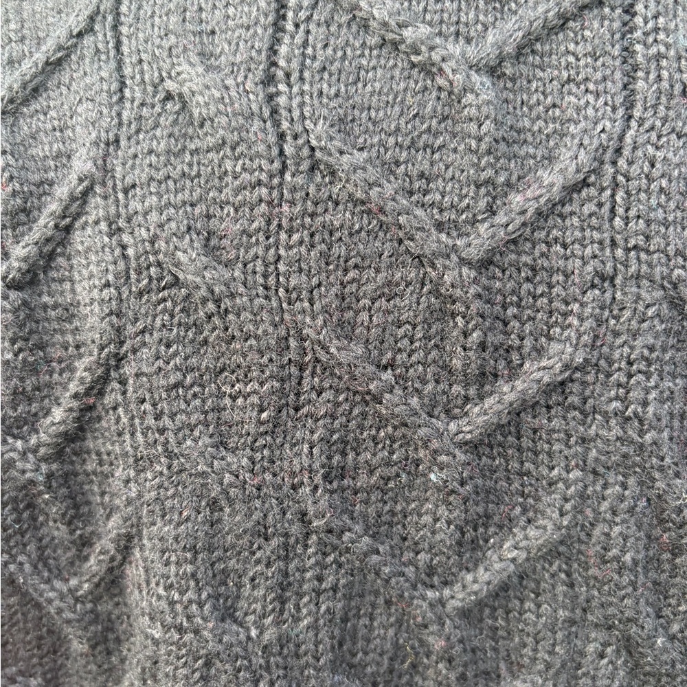 Vintage Nordic Wool Blend Cardigan – Lined – Size M/L - Picture 10 of 12